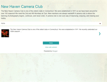 Tablet Screenshot of newhavencameraclub.org